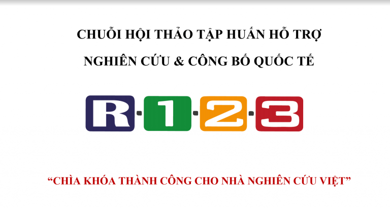 Chuỗi hội thảo tập huấn hỗ trợ nghiên cứu và công bố quốc tế