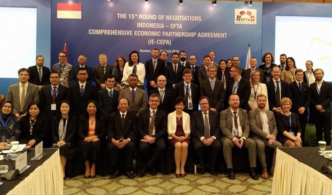 Indonesia và EFTA cam kết hoàn tất thương lượng trong năm nay