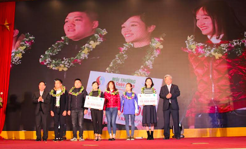 Trao giải cuộc thi “Biến đổi khí hậu với cuộc sống”