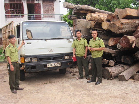 Hạt Kiểm lâm Ea H’Leo phát hiện 22 vụ vi phạm lâm luật