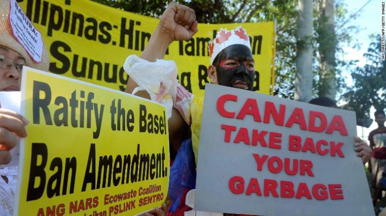 Căng thẳng quan hệ Philippines – Canada về vấn đề rác thải