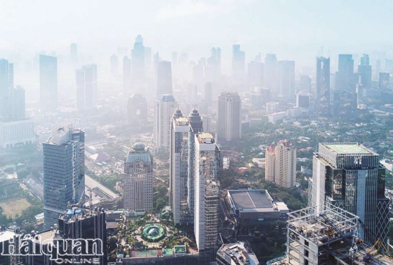 Thủ đô Jakarta của Indonesia “đau đầu” với ô nhiễm không khí