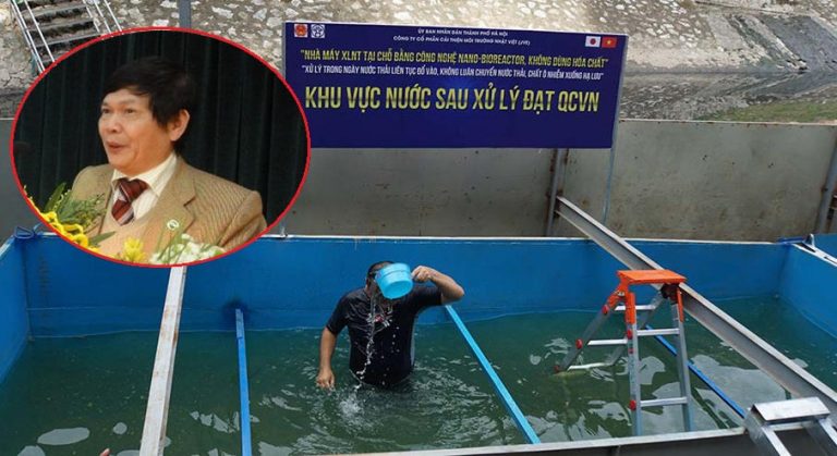 Chuyên gia môi trường: Công nghệ Nano-bioreactor của Nhật Bản không thể làm hồi sinh sông Tô Lịch