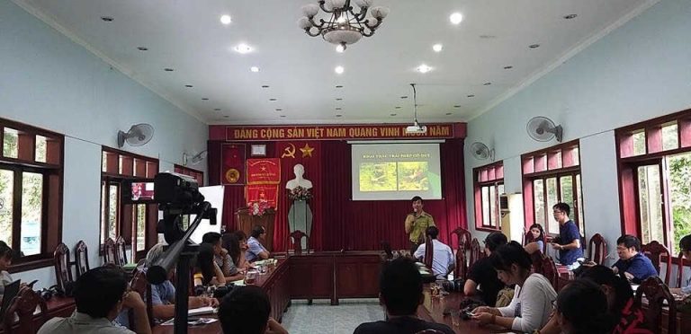 Tập huấn Báo chí về đề tài Buôn bán động vật hoang dã