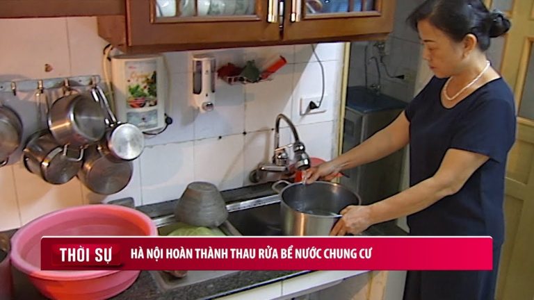 Hà Nội hoàn thành thau rửa bể nước chung cư
