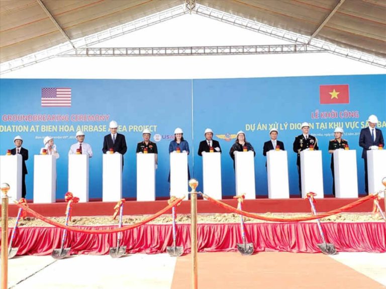 Khởi công dự án 390 triệu USD xóa sạch ô nhiễm dioxin sân bay Biên Hòa