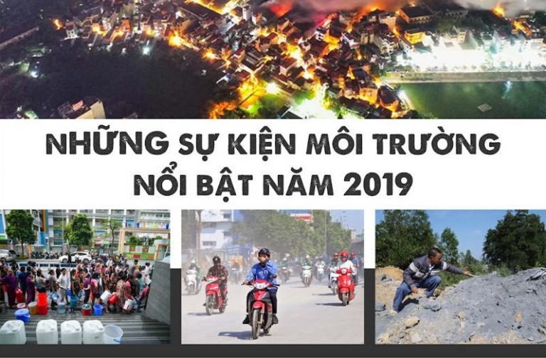 5 sự kiện môi trường nổi bật năm 2019