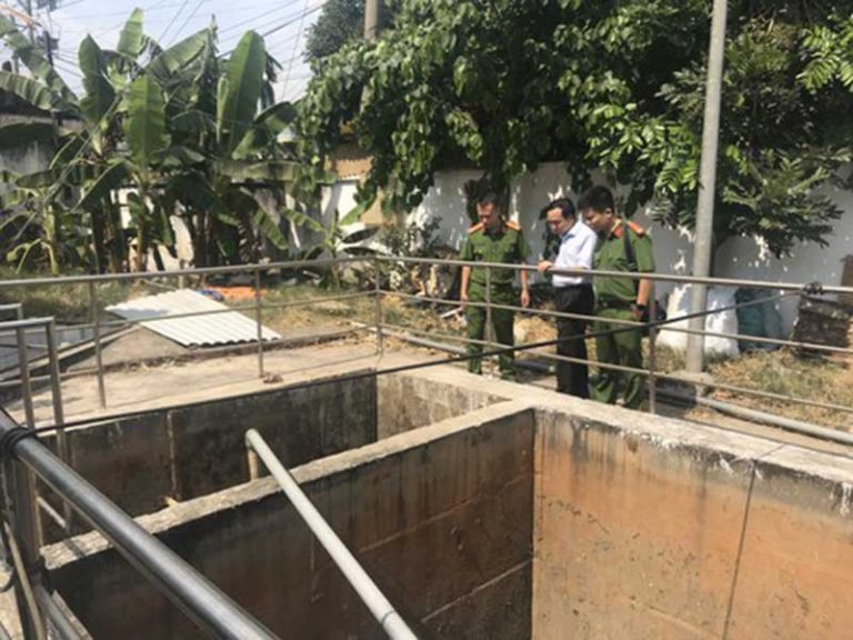 Công ty xử lý nước thải nhưng xả thải trộm