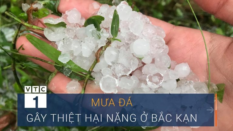 Mưa đá gây thiệt hại nặng ở Bắc Kạn