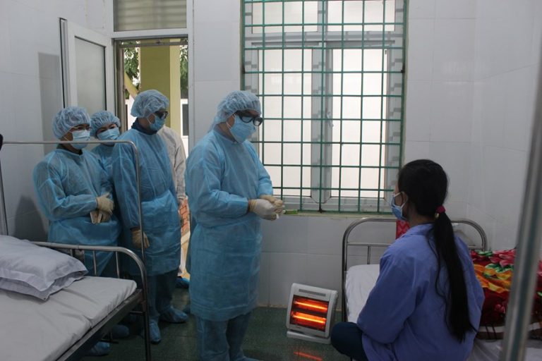 Cận cảnh nơi tâm điểm dịch do virus corona ở Vĩnh Phúc