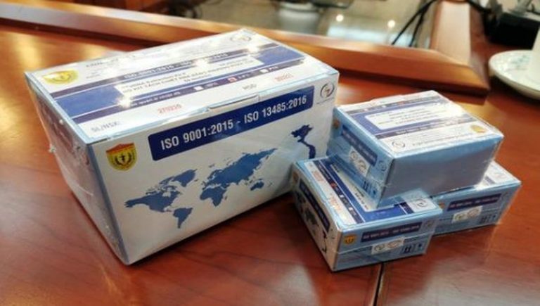 Việt Nam sẵn sàng sản xuất 30.000 bộ thử nhanh nCoV mỗi ngày