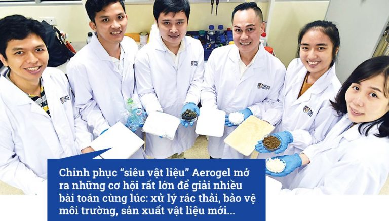 Tìm siêu vật liệu từ rác thải