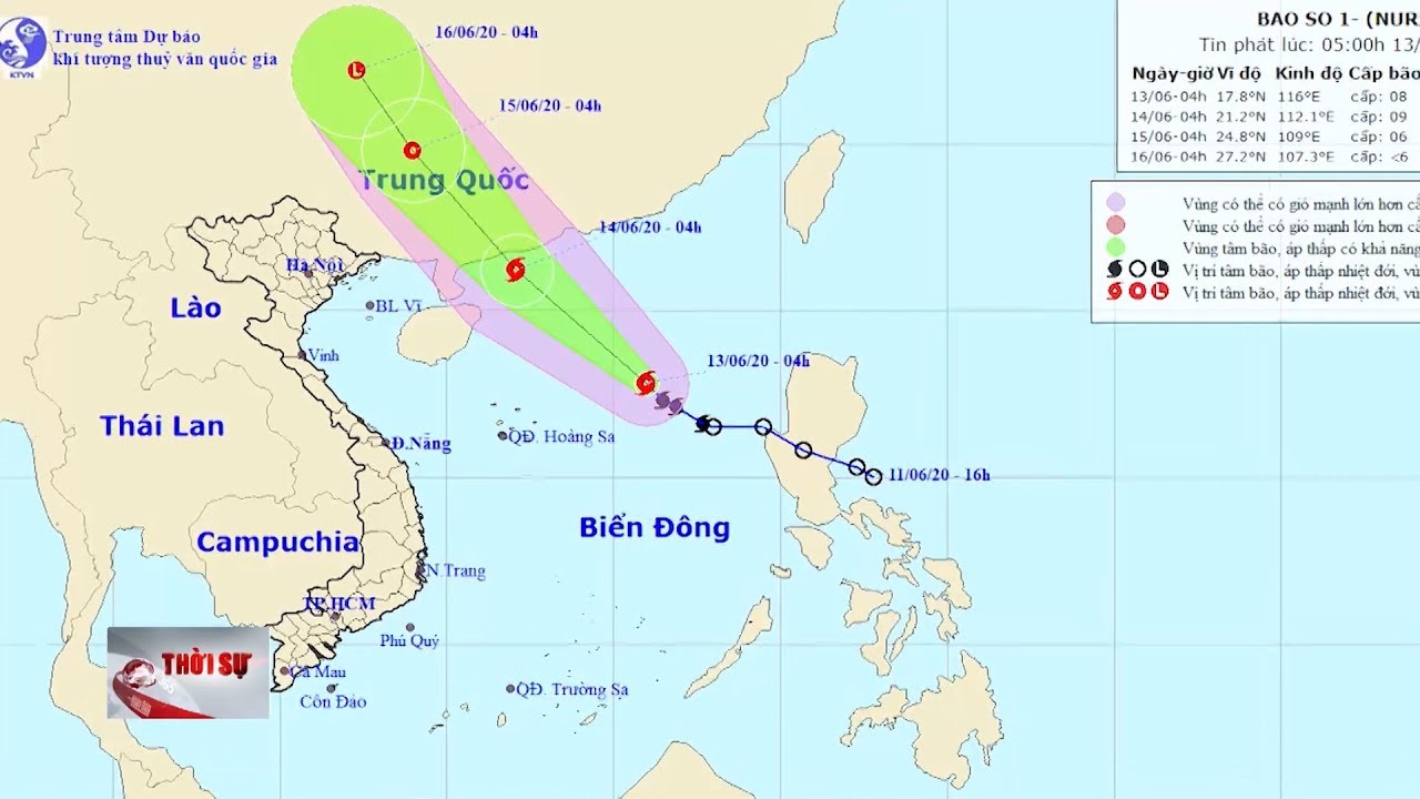 Ứng phó với ảnh hưởng của bão Nuri