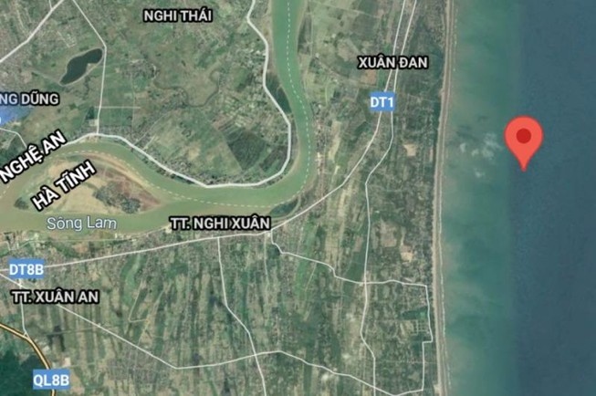Động đất 3.0 độ richter trên biển Hà Tĩnh