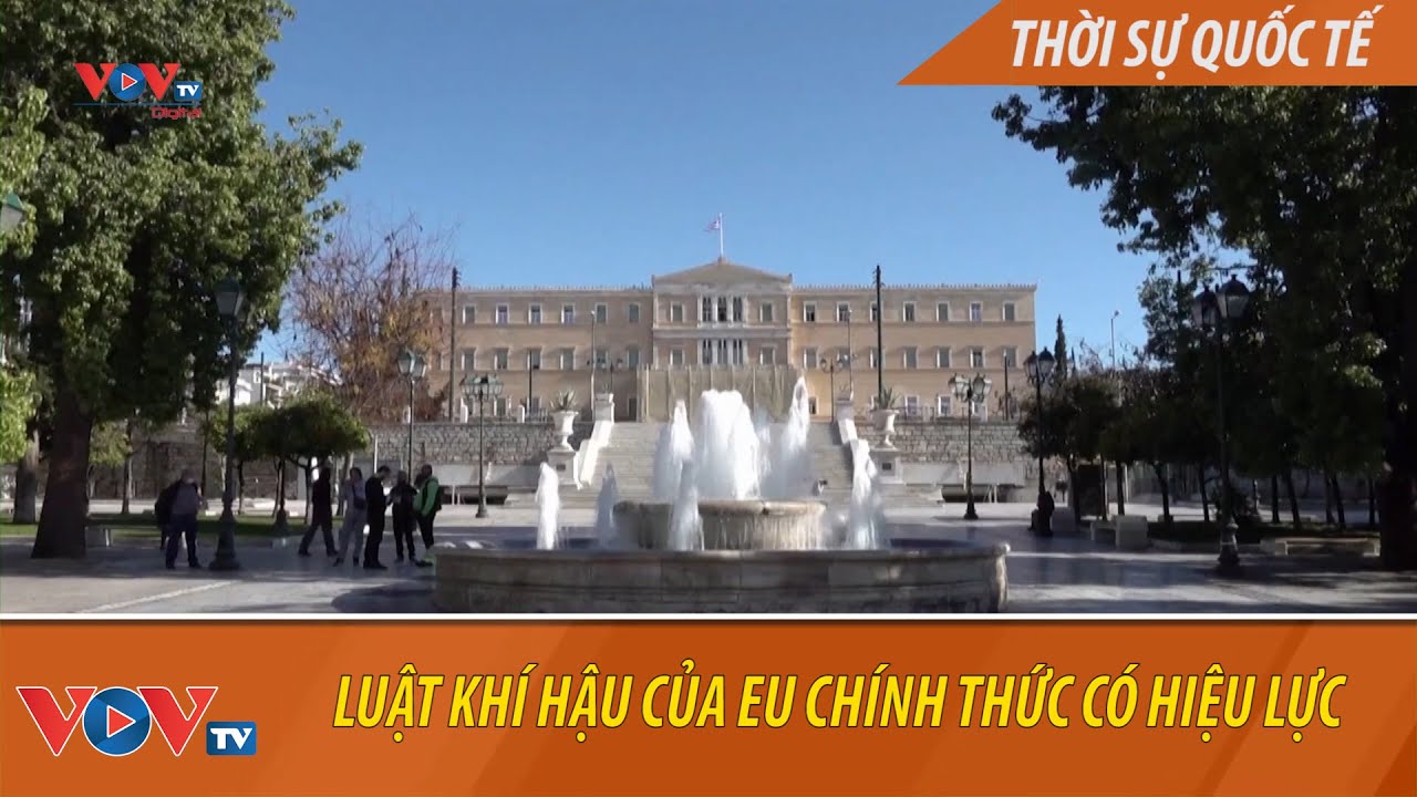 Luật khí hậu của EU chính thức có hiệu lực