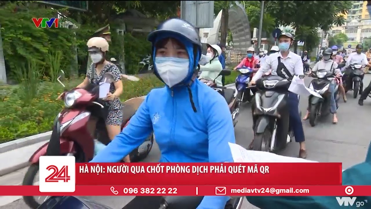 Hà Nội: Người qua chốt phải quét mã QR