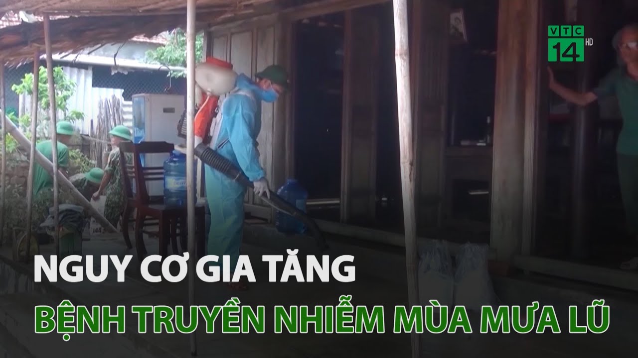 Nguy cơ gia tăng bệnh truyền nhiễm mùa mưa lũ