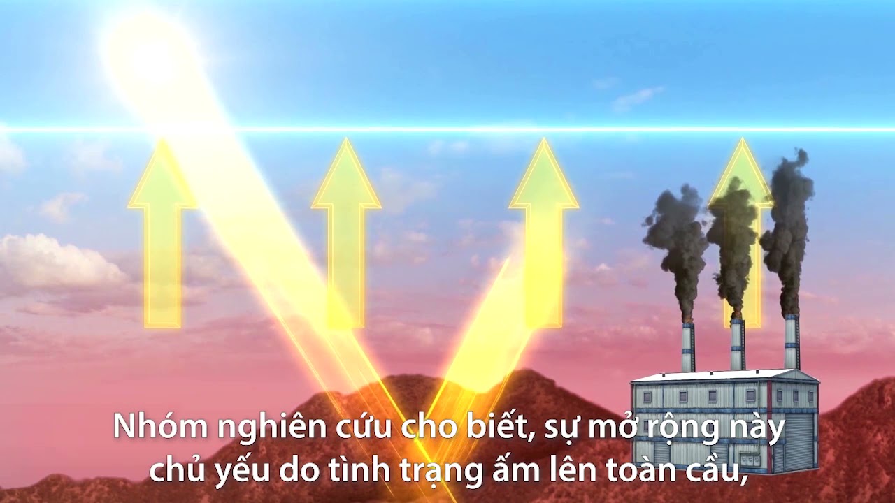 Biến đổi khí hậu khiến tầng đối lưu phình ra