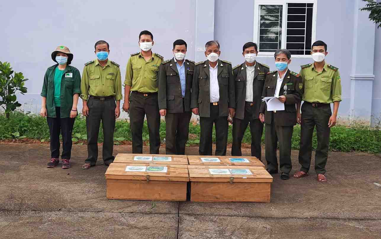 Vườn Quốc gia Cúc Phương cứu hộ số cá thể lớn