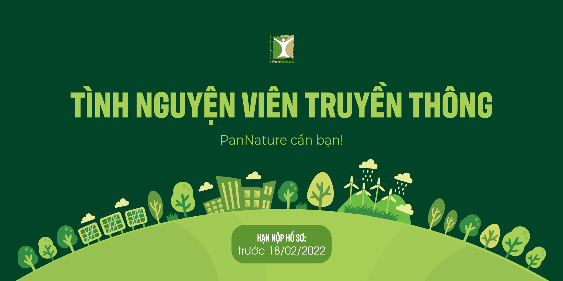 PanNature tuyển Tình nguyện viên