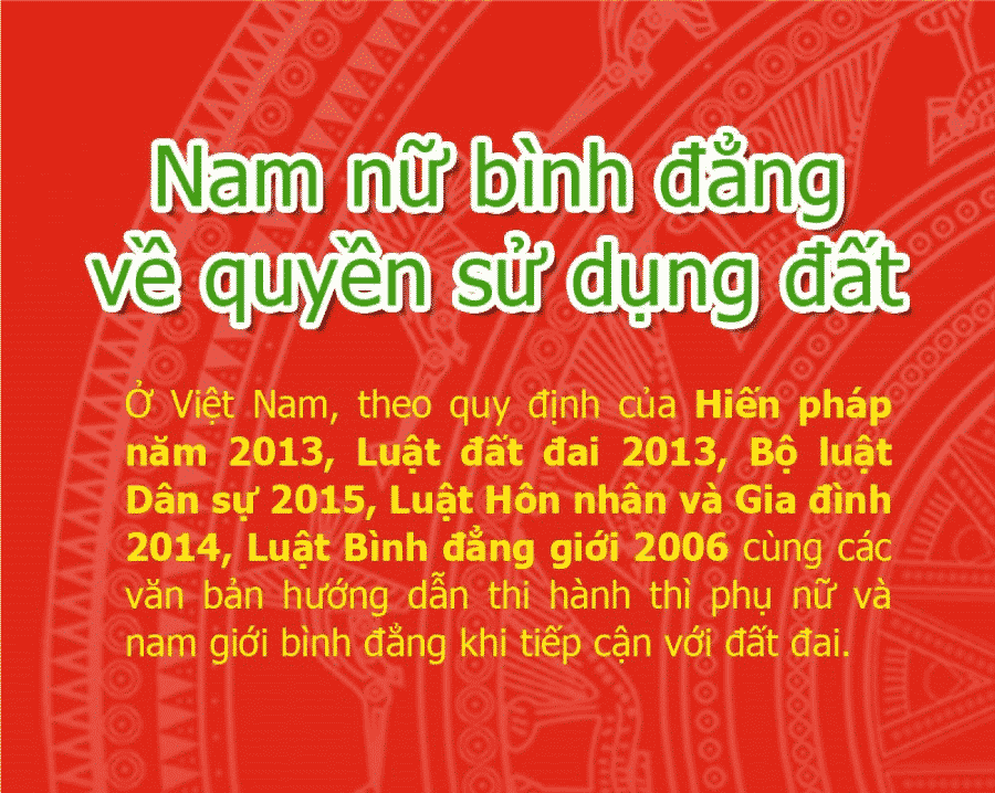 Nam nữ bình đẳng về quyền sử dụng đất