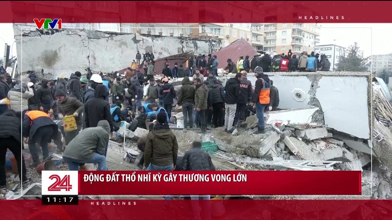 Toàn cảnh động đất tại Thổ Nhĩ Kỳ, nhiều gia đình không còn ai sống sót