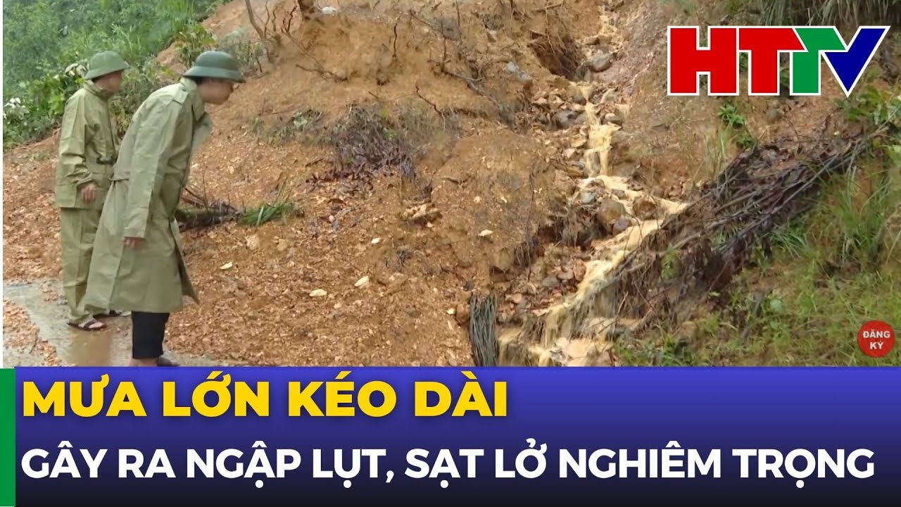 Hà Tĩnh: Ngập lụt và sạt lở tại nhiều địa bàn, giao thông nhiều nơi chia cắt